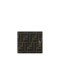 Fendi Brown Calf Leather Bos Taurus Wallet - Luxury Boutique Co
