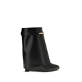 Givenchy Black Calf Leather Bos Taurus Ankle Boots - Luxury Boutique Co
