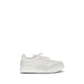 Givenchy White Calf Leather Bos Taurus Low Top Sneakers - Luxury Boutique Co