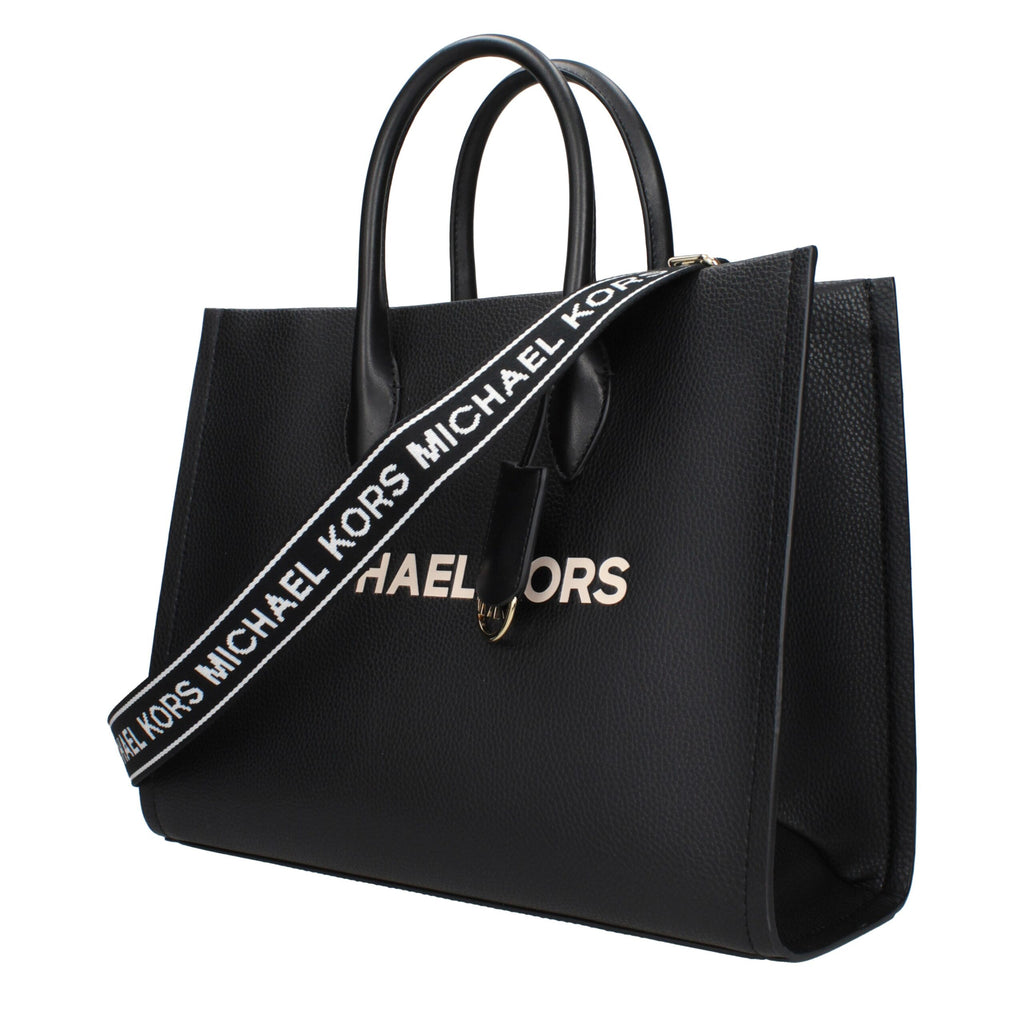Michael Kors Black Leather Handbag - Luxury Boutique Co