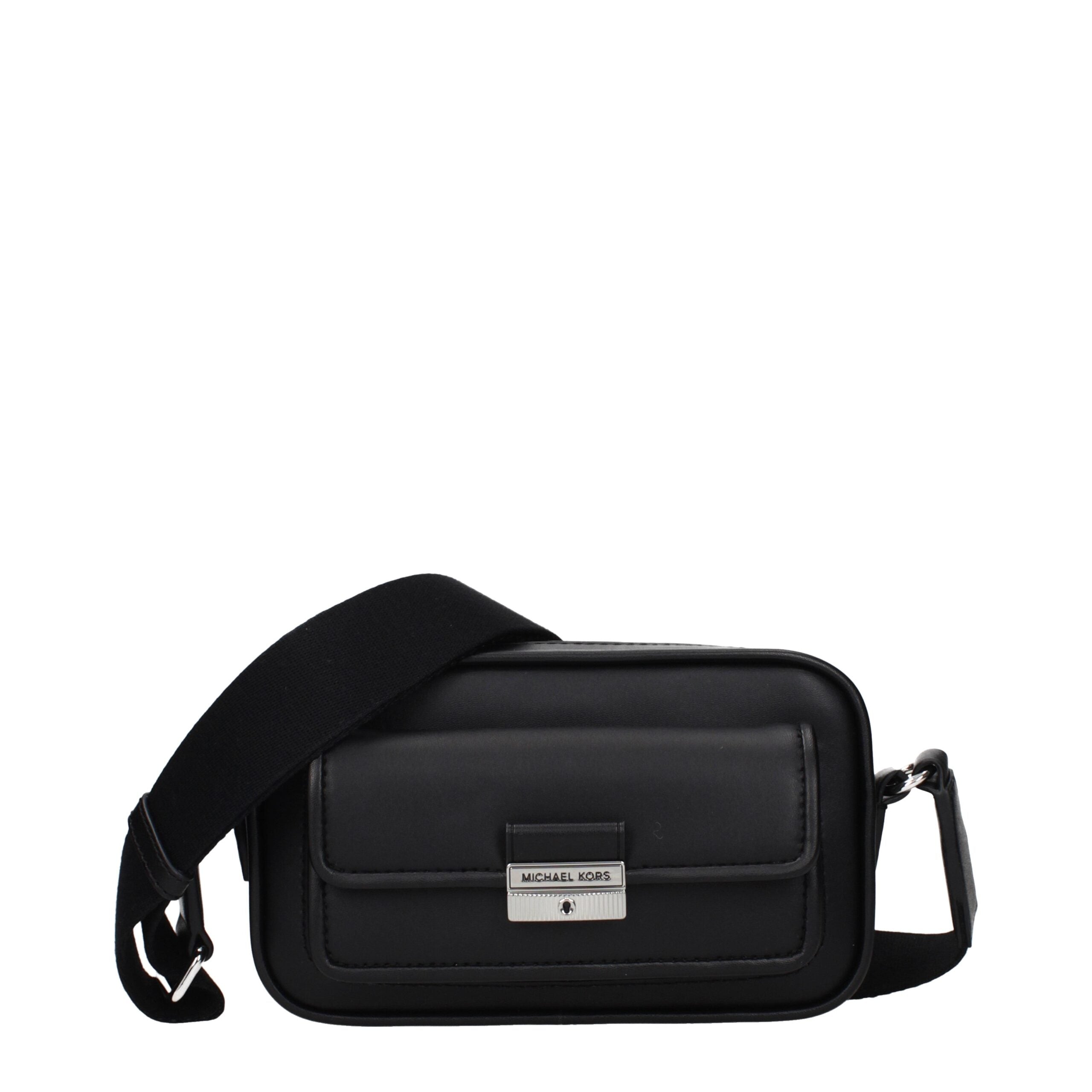 Michael Kors Black Leather Crossbody Bag - Luxury Boutique Co