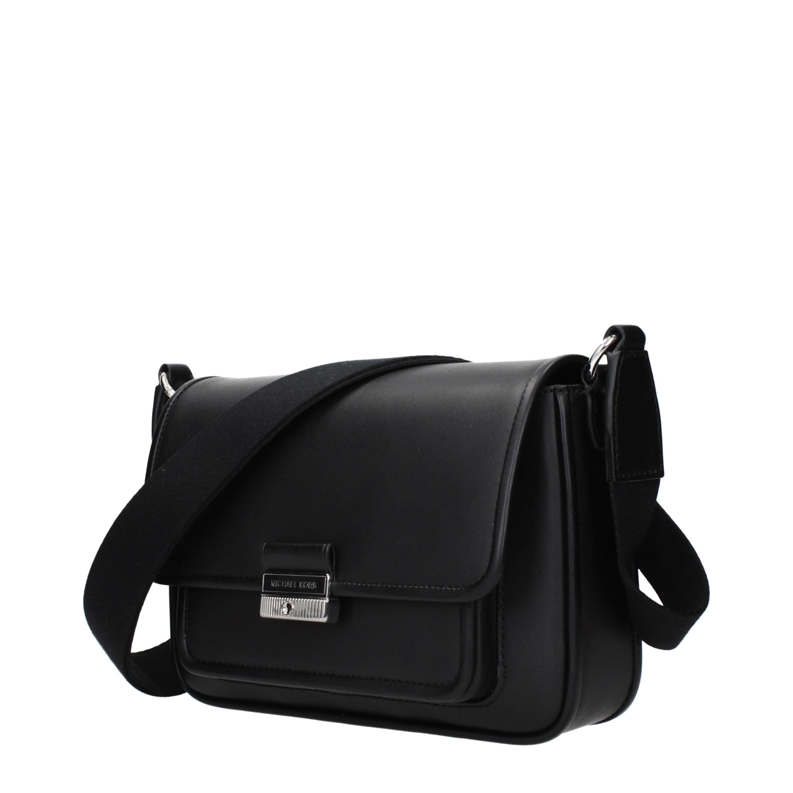 Michael Kors Black Leather Crossbody Bag - Luxury Boutique Co