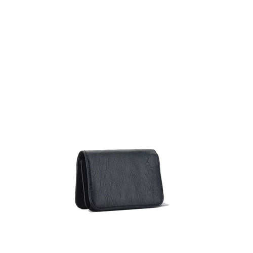Balenciaga Black Lamb Leather Cardholder - Luxury Boutique Co