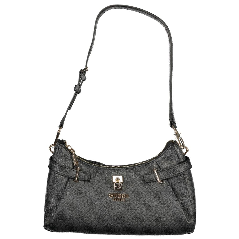 Bolso de mano para mujer Guess Jeans Nero de poliuretano