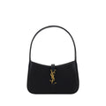 Saint Laurent Black Calf Leather Bos Taurus Shoulder Bag - Luxury Boutique Co