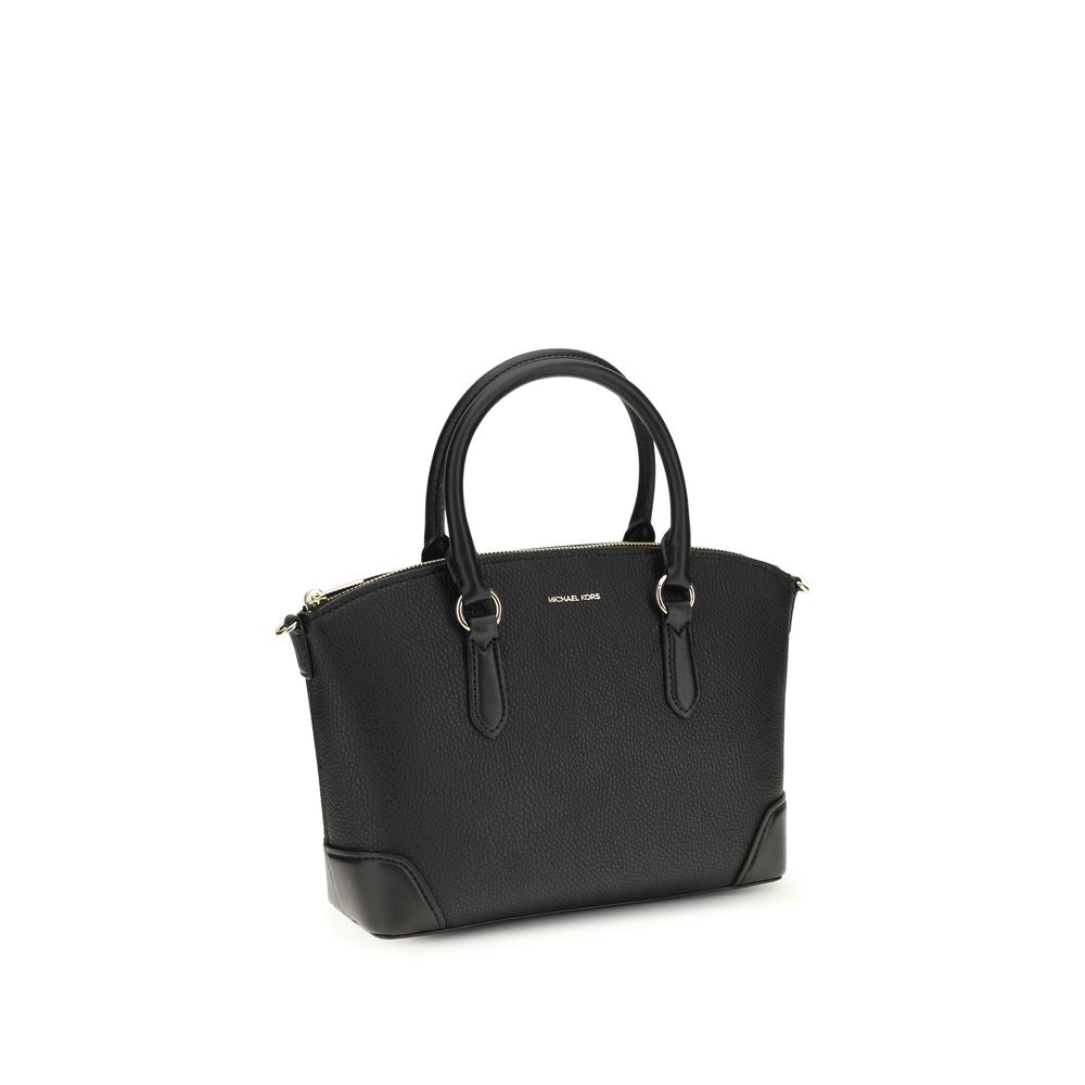 Michael Kors Black Calf Leather Bos Taurus Handbag - Luxury Boutique Co