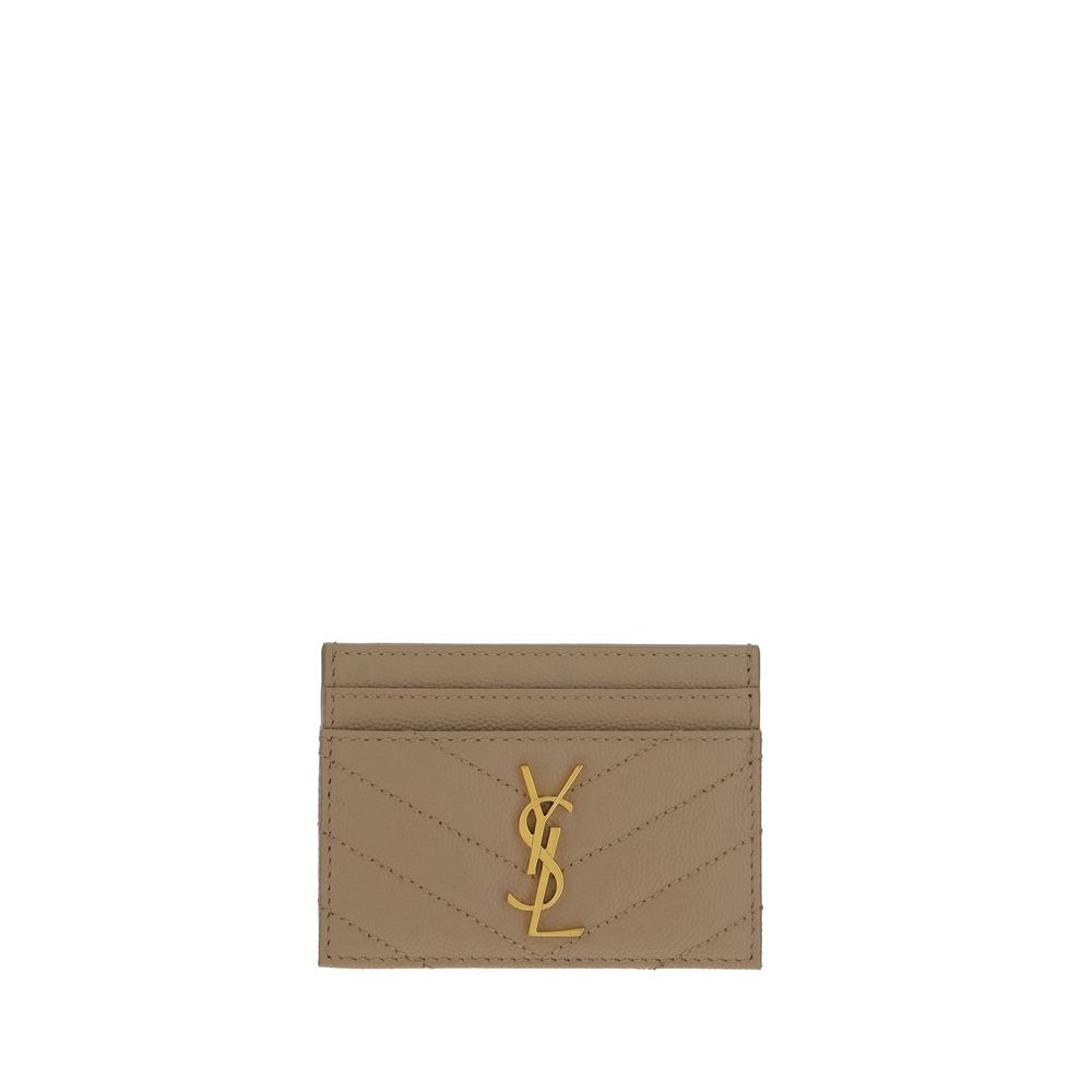 Saint Laurent Brown Calf Leather Bos Taurus Wallet - Luxury Boutique Co