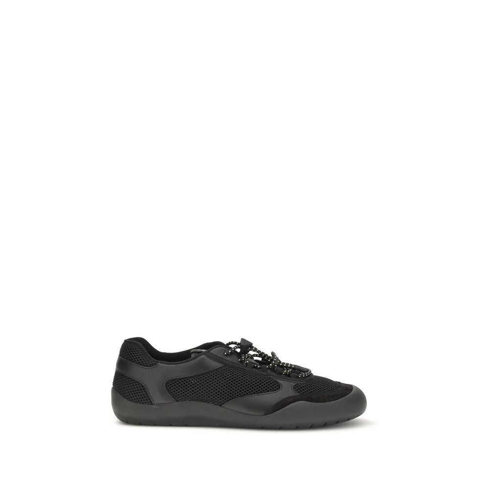 Prada Black Polyester Athletic Sneakers - Luxury Boutique Co