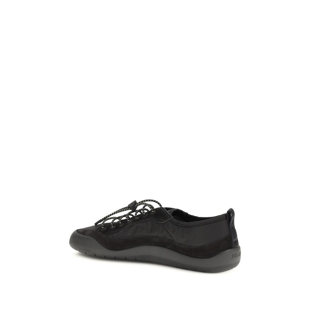 Prada Black Recycled Polyamide Athletic Sneakers - Luxury Boutique Co