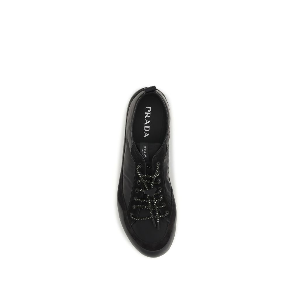 Prada Black Recycled Polyamide Athletic Sneakers - Luxury Boutique Co
