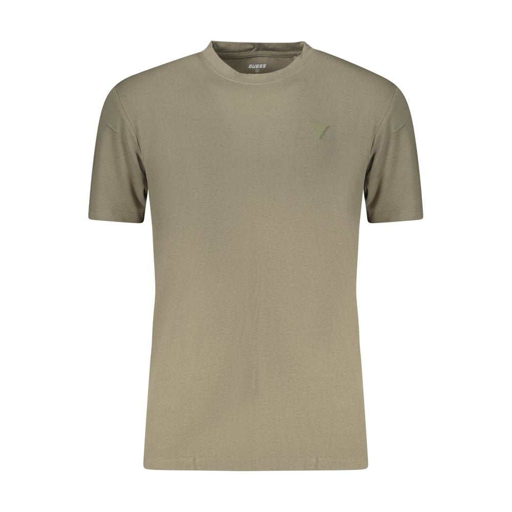 Guess Jeans Verde Cotton Men T-Shirt - Luxury Boutique Co