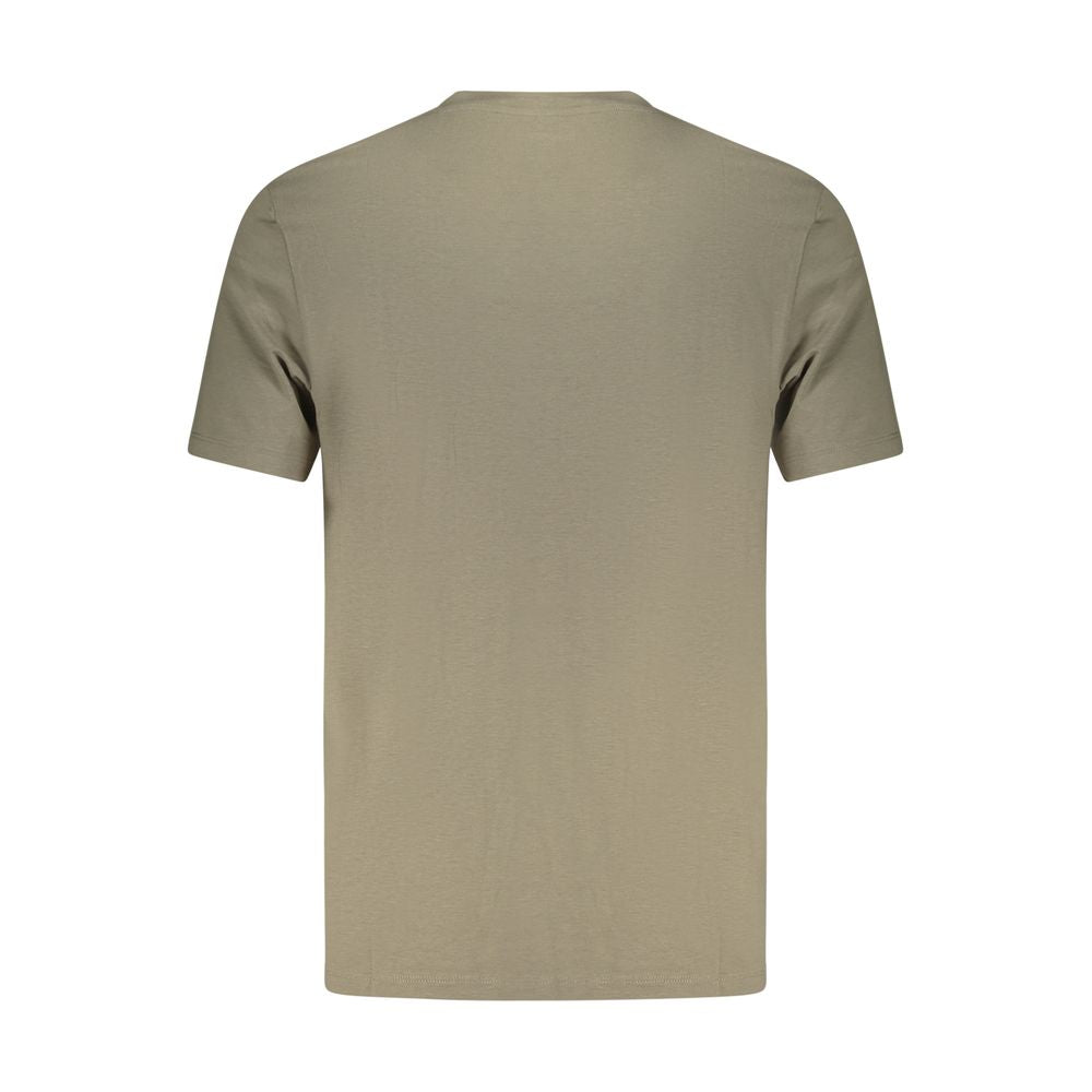 Guess Jeans Verde Cotton Men T-Shirt - Luxury Boutique Co