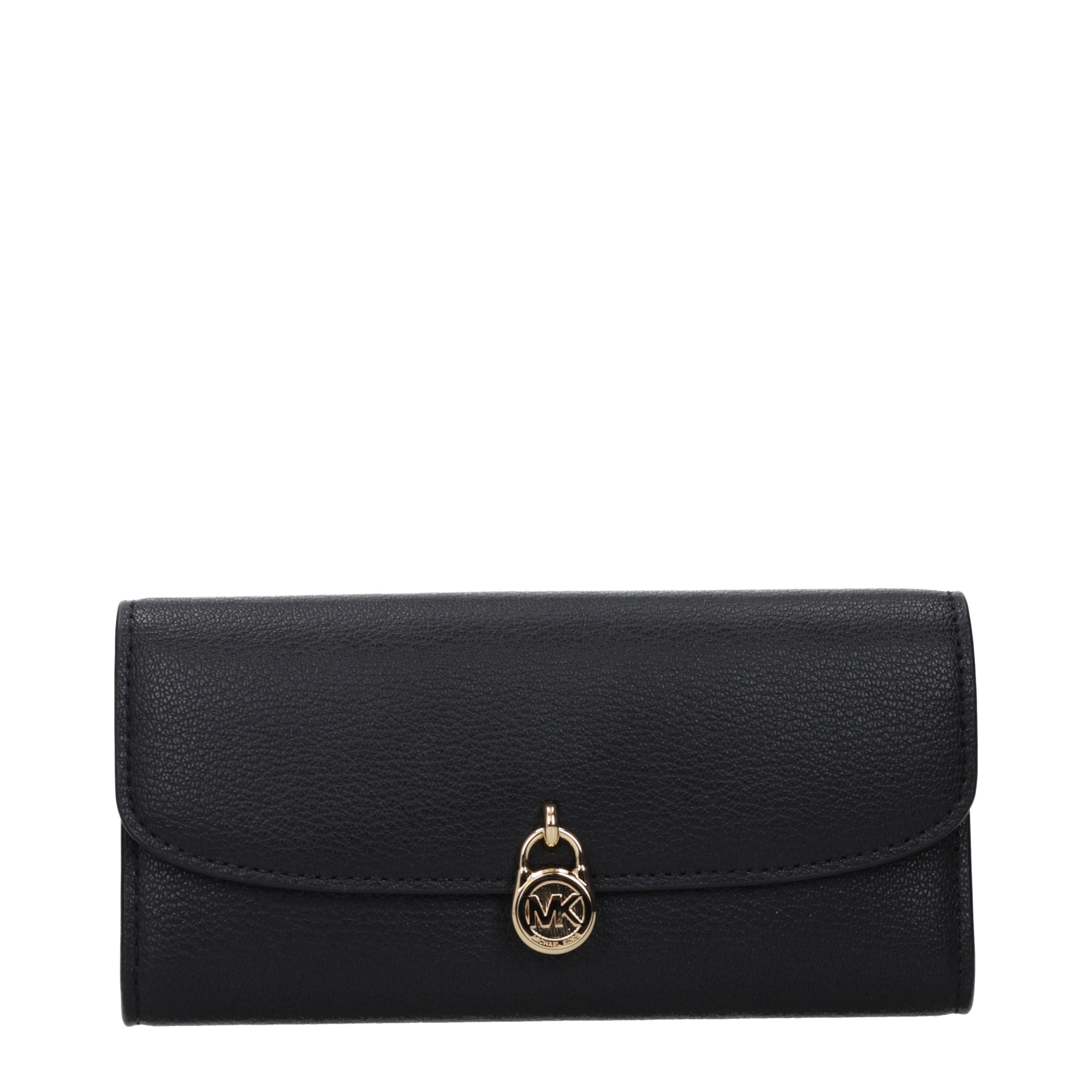 Michael Kors Black Leather Wallet - Luxury Boutique Co