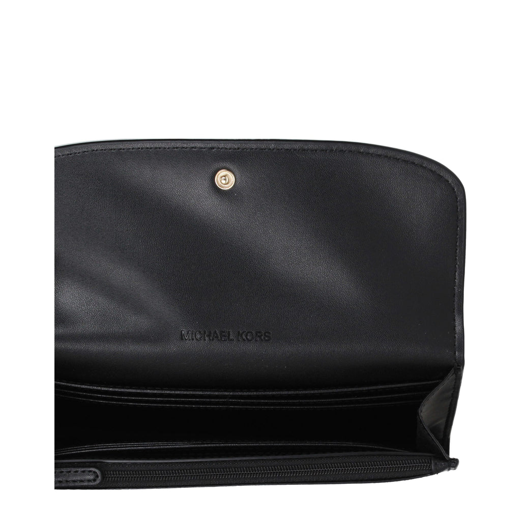 Michael Kors Black Leather Wallet - Luxury Boutique Co