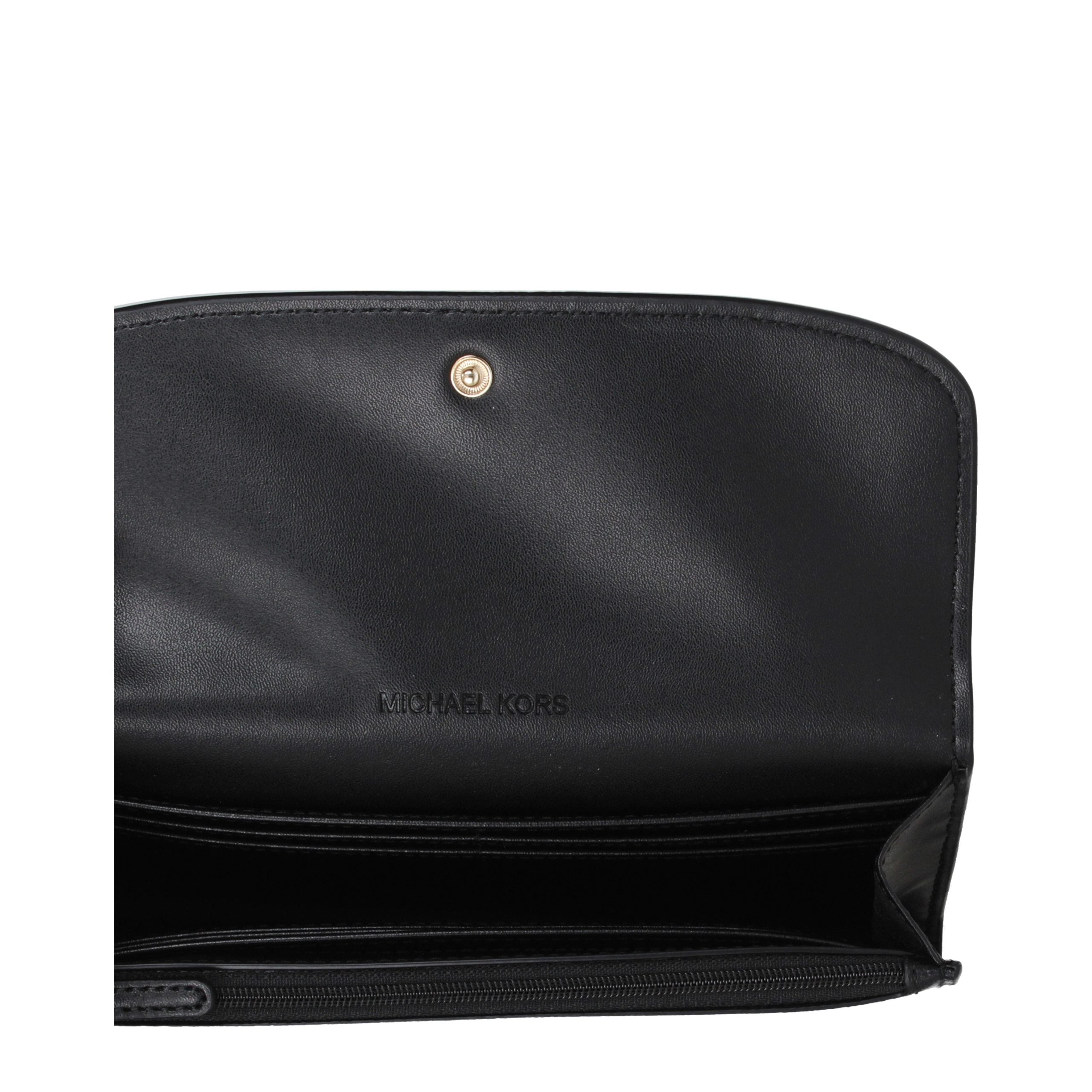 Michael Kors Black Leather Wallet - Luxury Boutique Co
