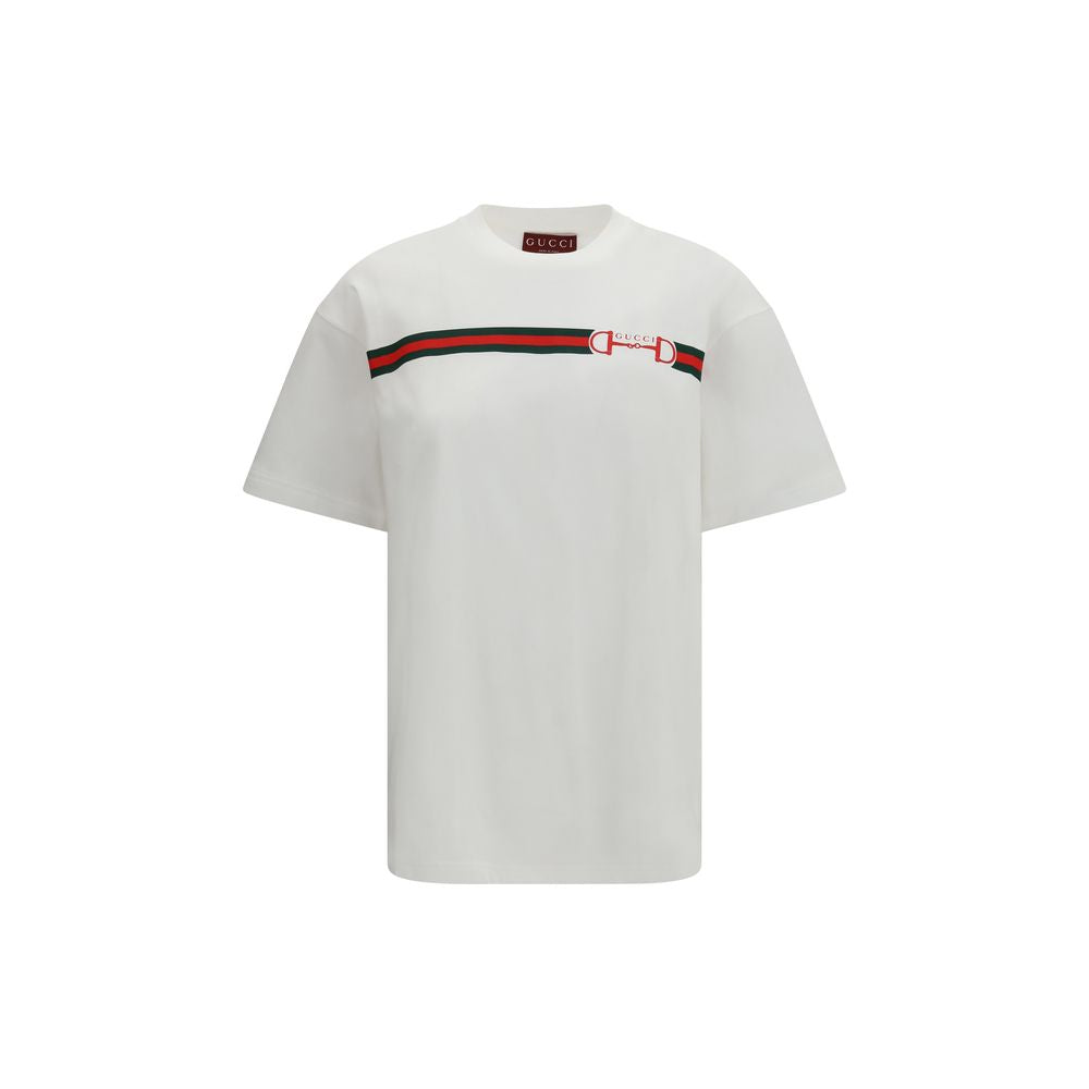 Gucci White Cotton T-Shirt - Luxury Boutique Co