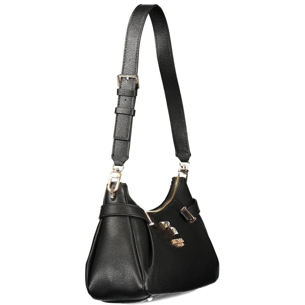 Guess Jeans Black Polyurethane Women Handbag - Luxury Boutique Co