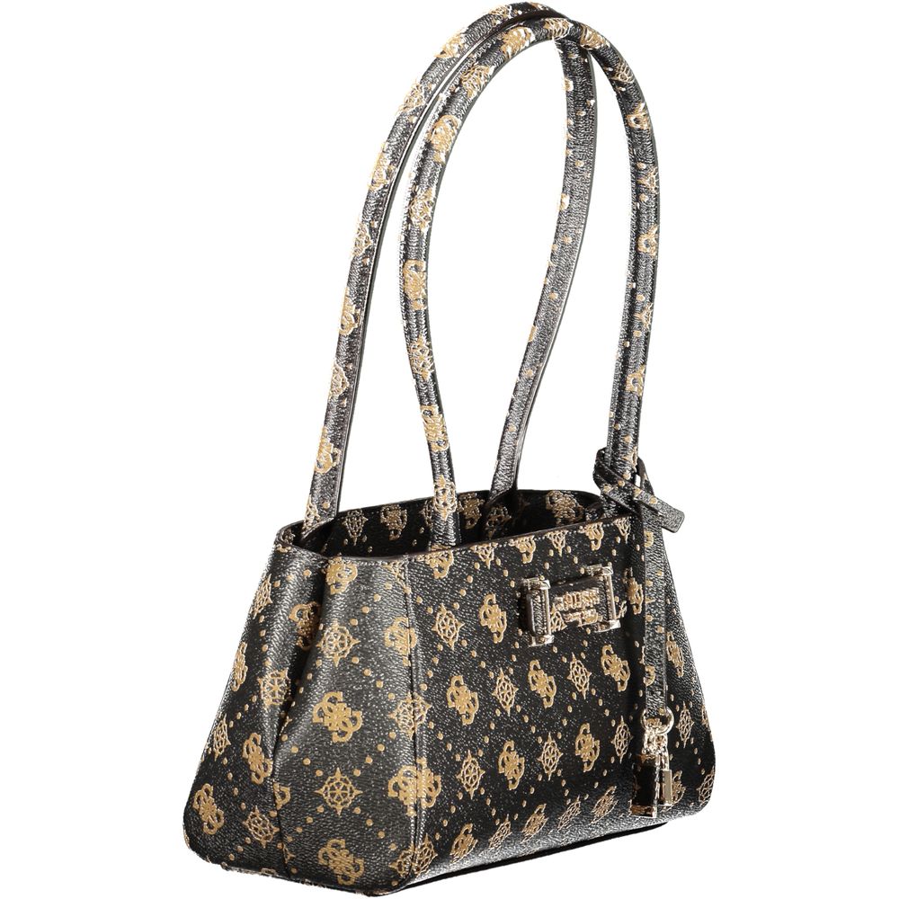 Guess Jeans Marrone Poliuretano Women Handbag - Luxury Boutique Co