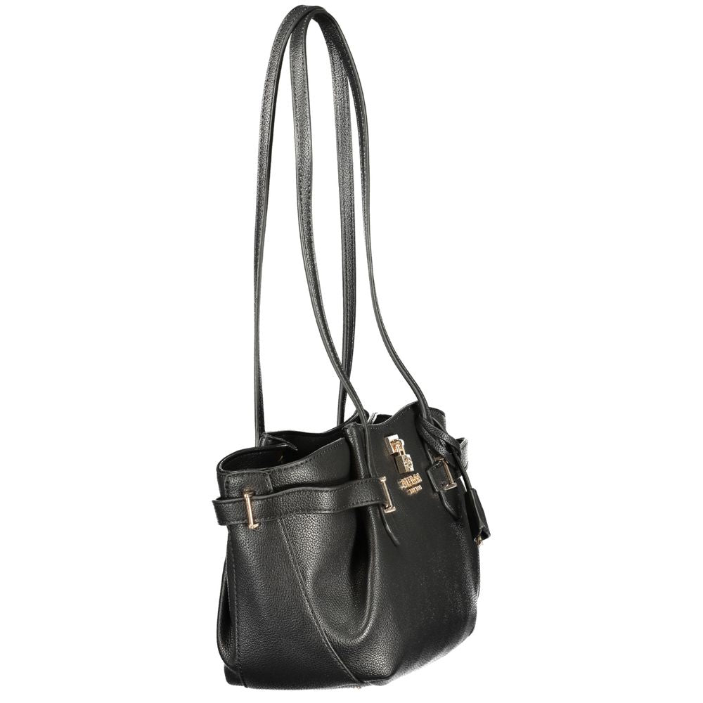 Guess Jeans Nero Polyurethane Women Handbag - Luxury Boutique Co