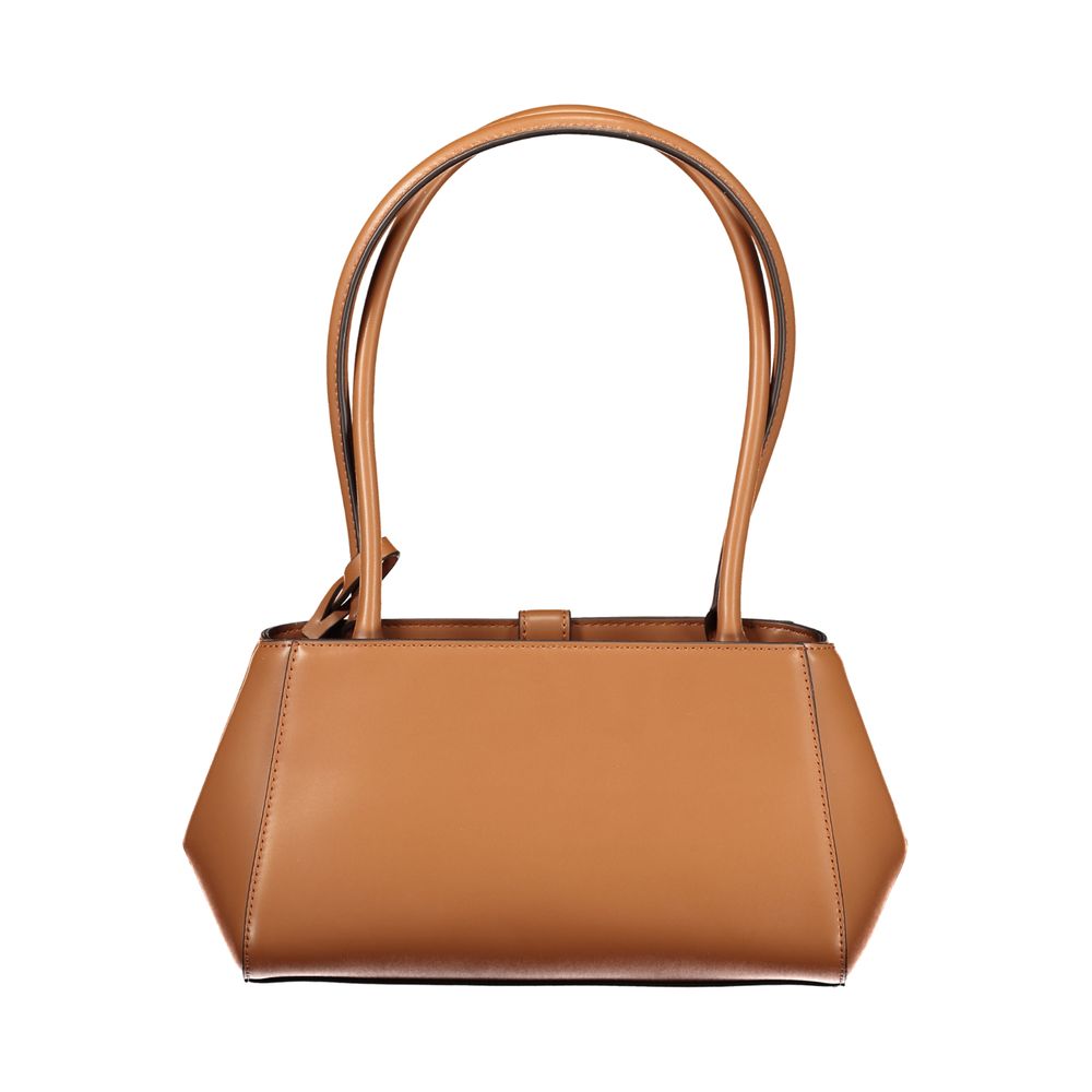 Guess Jeans Marrone Poliuretano Female Handbag - Luxury Boutique Co