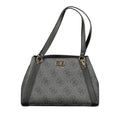 Guess Jeans Nero Poliuretano Women Handbag - Luxury Boutique Co