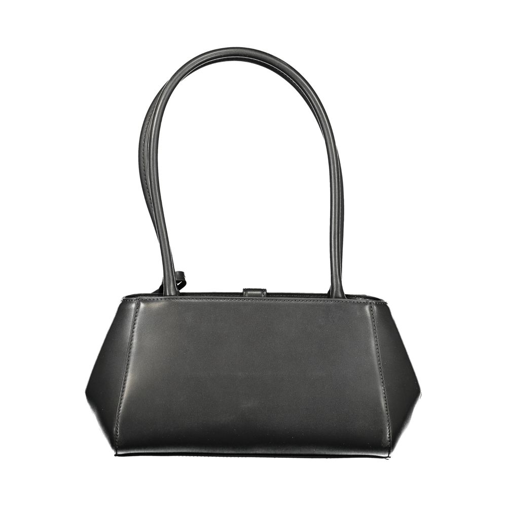 Guess Jeans Nero Poliuretano Donna Shoulder Bag - Luxury Boutique Co