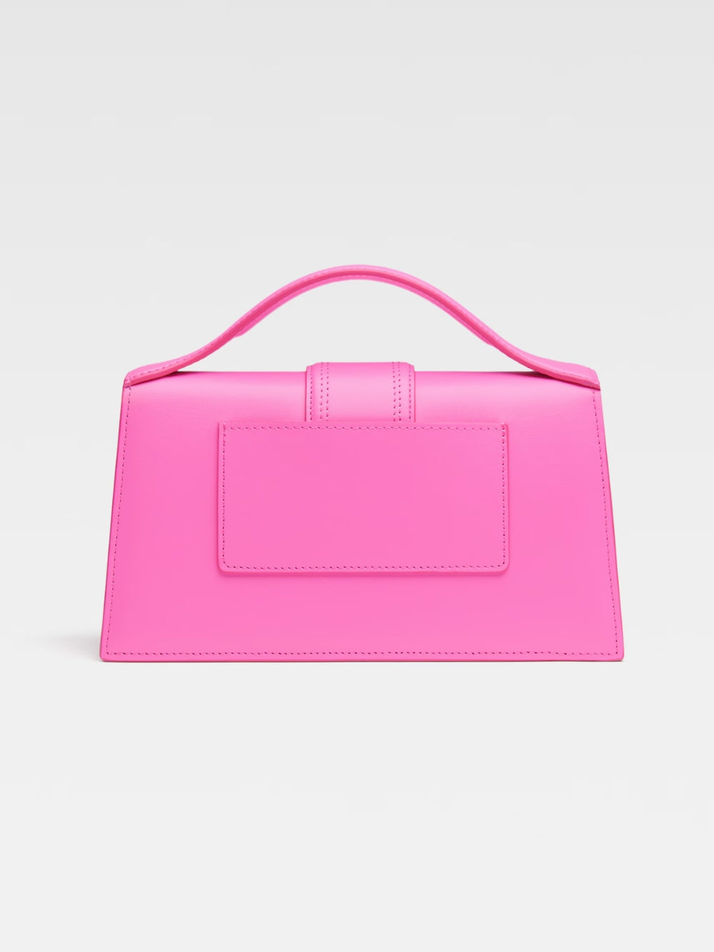 Jacquemus Neon Pink Leather Le Grand Bambino Handbag - Luxury Boutique Co
