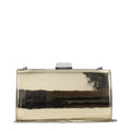 Jimmy Choo Gold Leather Clutch Bag - Luxury Boutique Co