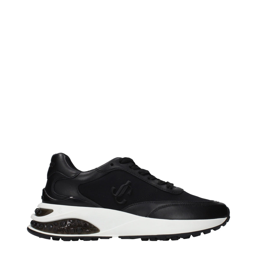 Jimmy Choo Black Fabric Athletic Sneakers - Luxury Boutique Co