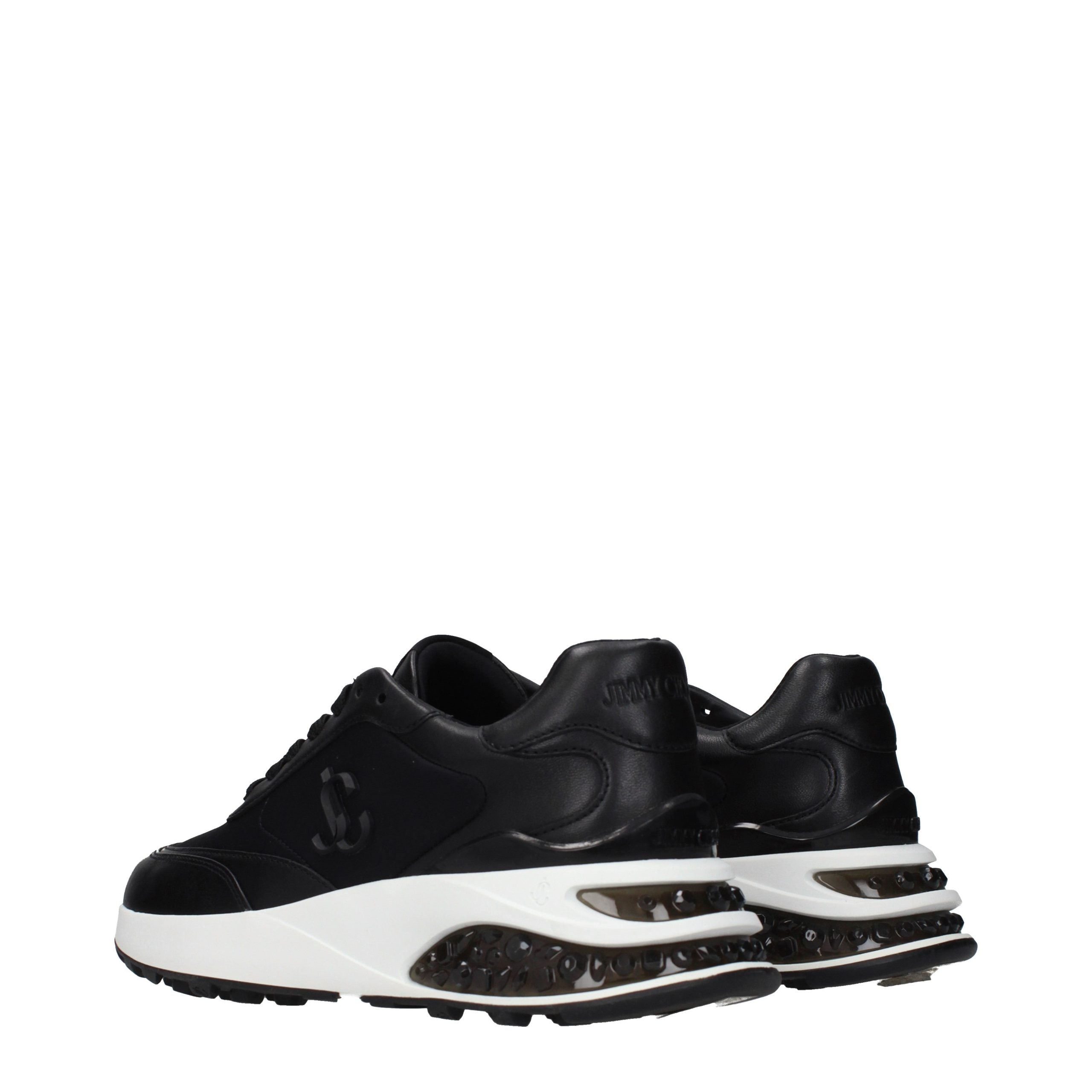 Jimmy Choo Black Fabric Athletic Sneakers - Luxury Boutique Co