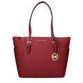Michael Kors Red Leather Shoulder Bag - Luxury Boutique Co