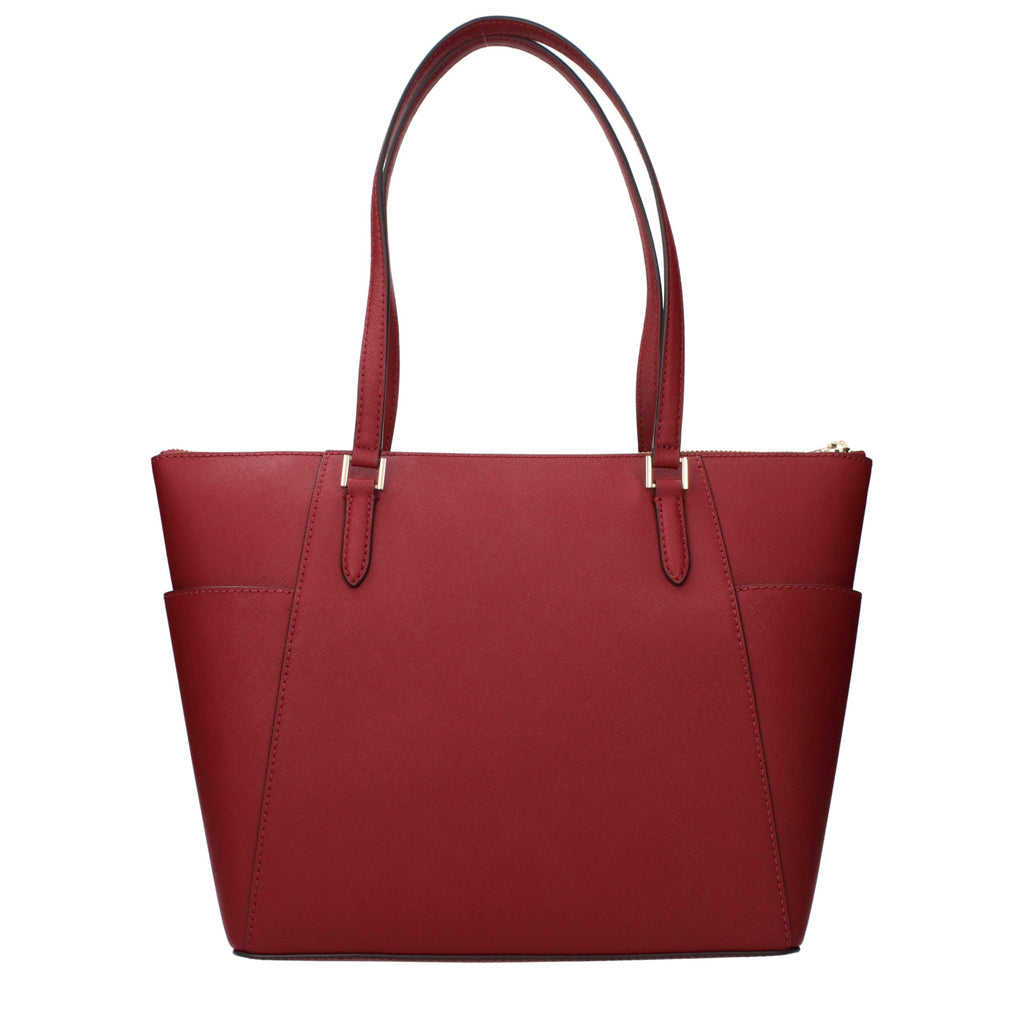 Michael Kors Red Leather Shoulder Bag - Luxury Boutique Co