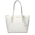 Michael Kors White Leather Shoulder Bag - Luxury Boutique Co
