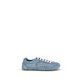 Prada Blue Lamb Ovis Aries Aries Athletic Sneakers - Luxury Boutique Co