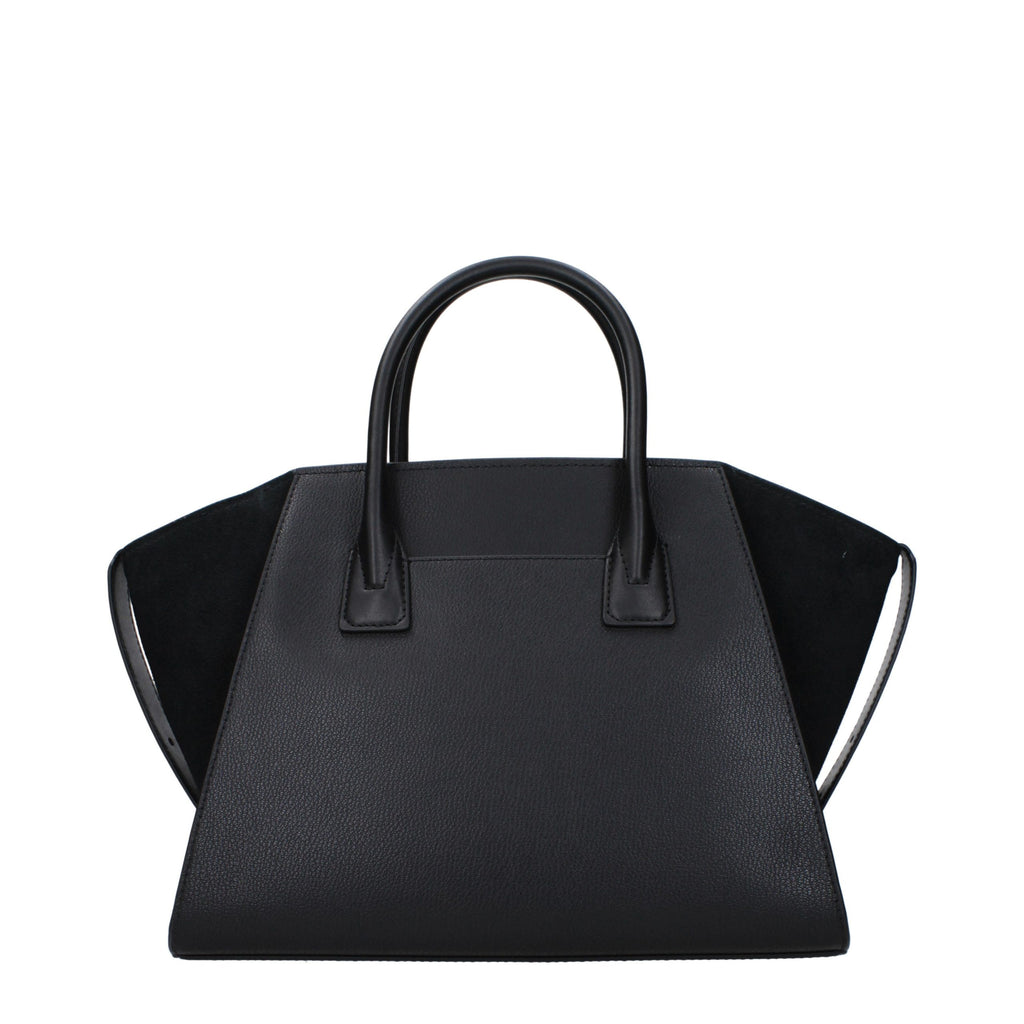 Michael Kors Black Leather Handbag - Luxury Boutique Co