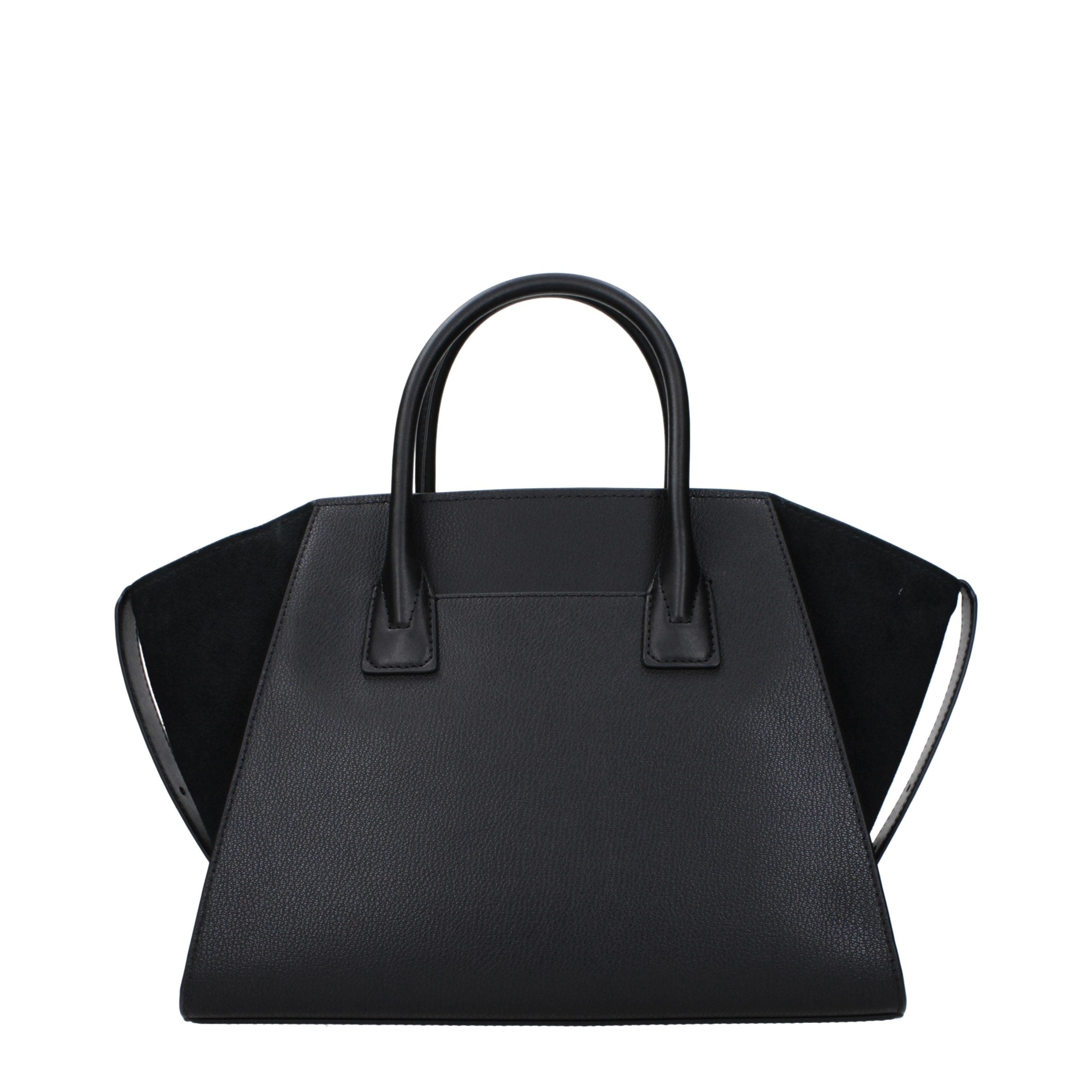 Michael Kors Black Leather Handbag - Luxury Boutique Co