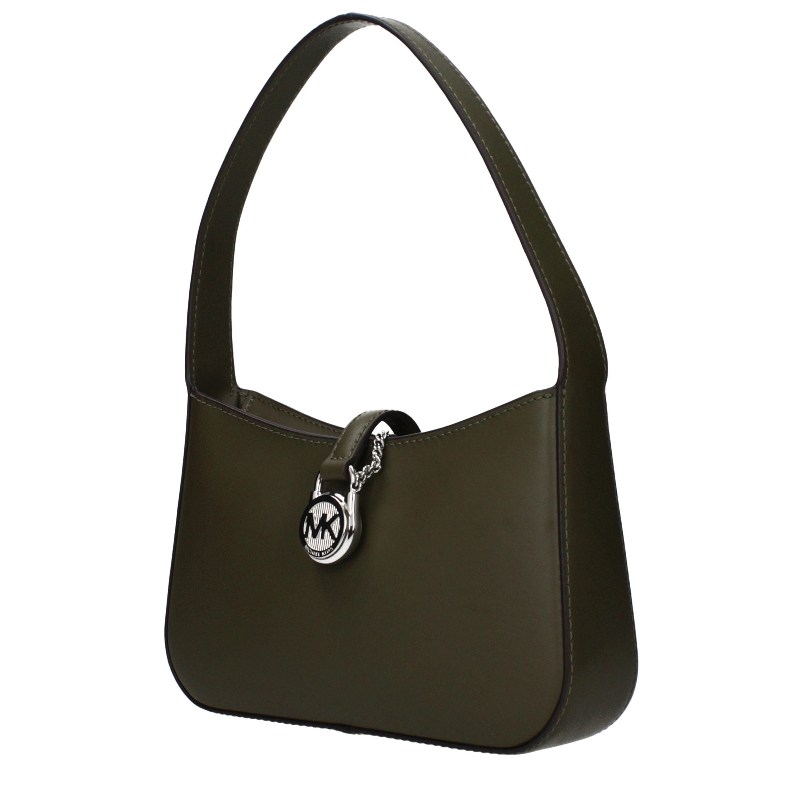 Michael Kors Green Leather Handbag - Luxury Boutique Co