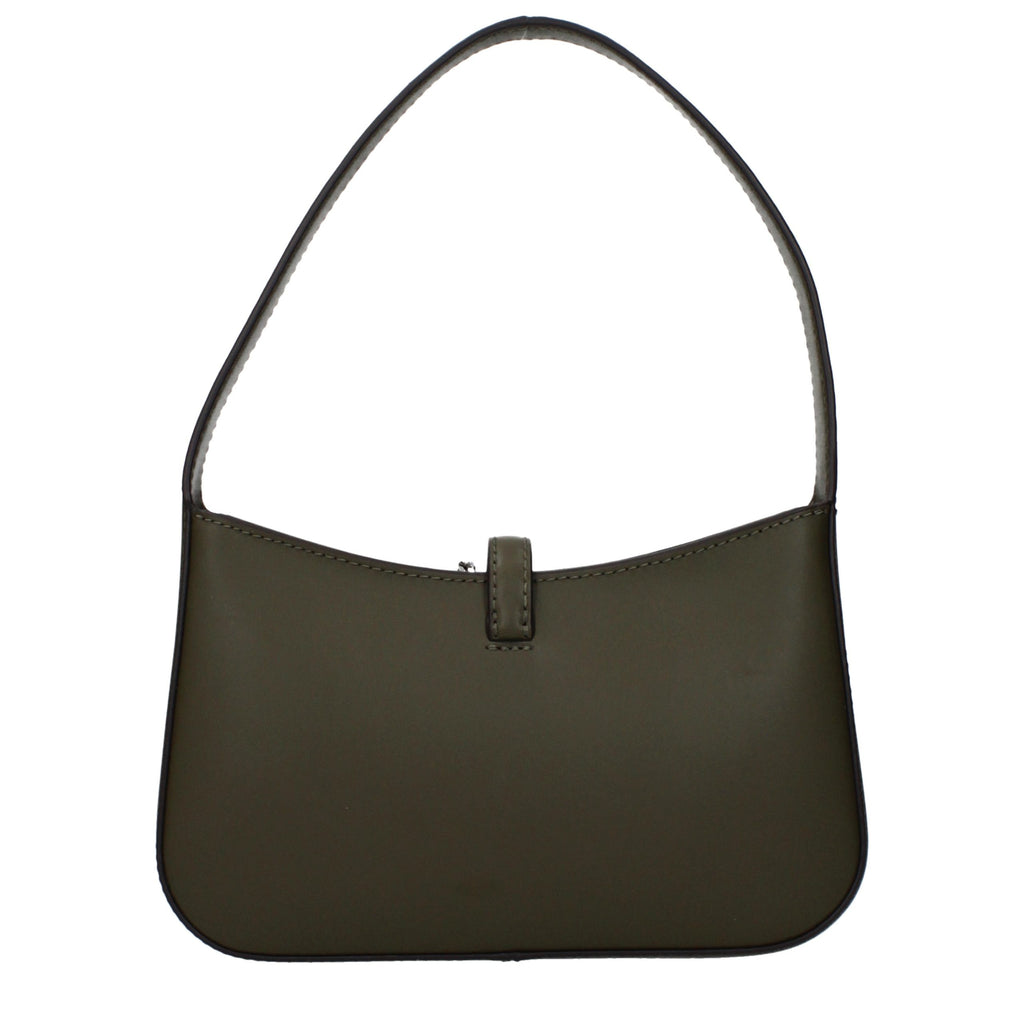 Michael Kors Green Leather Handbag - Luxury Boutique Co