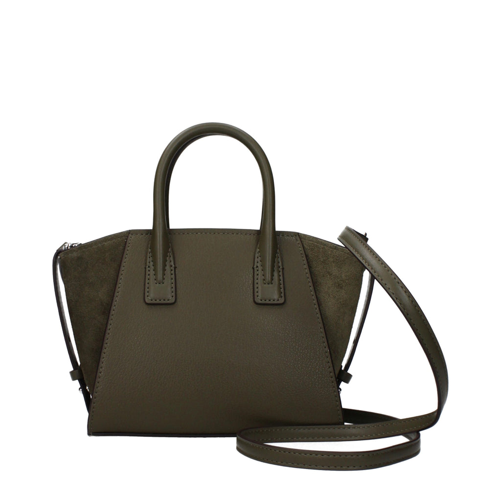 Michael Kors Green Leather Handbag - Luxury Boutique Co
