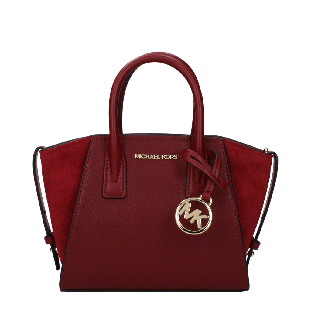 Michael Kors Red Leather Handbag - Luxury Boutique Co