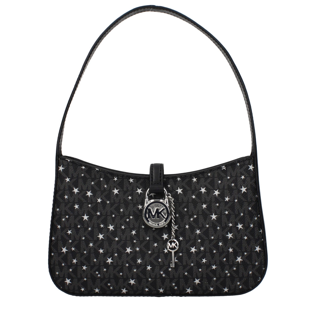 Michael Kors Black Fabric Handbag - Luxury Boutique Co
