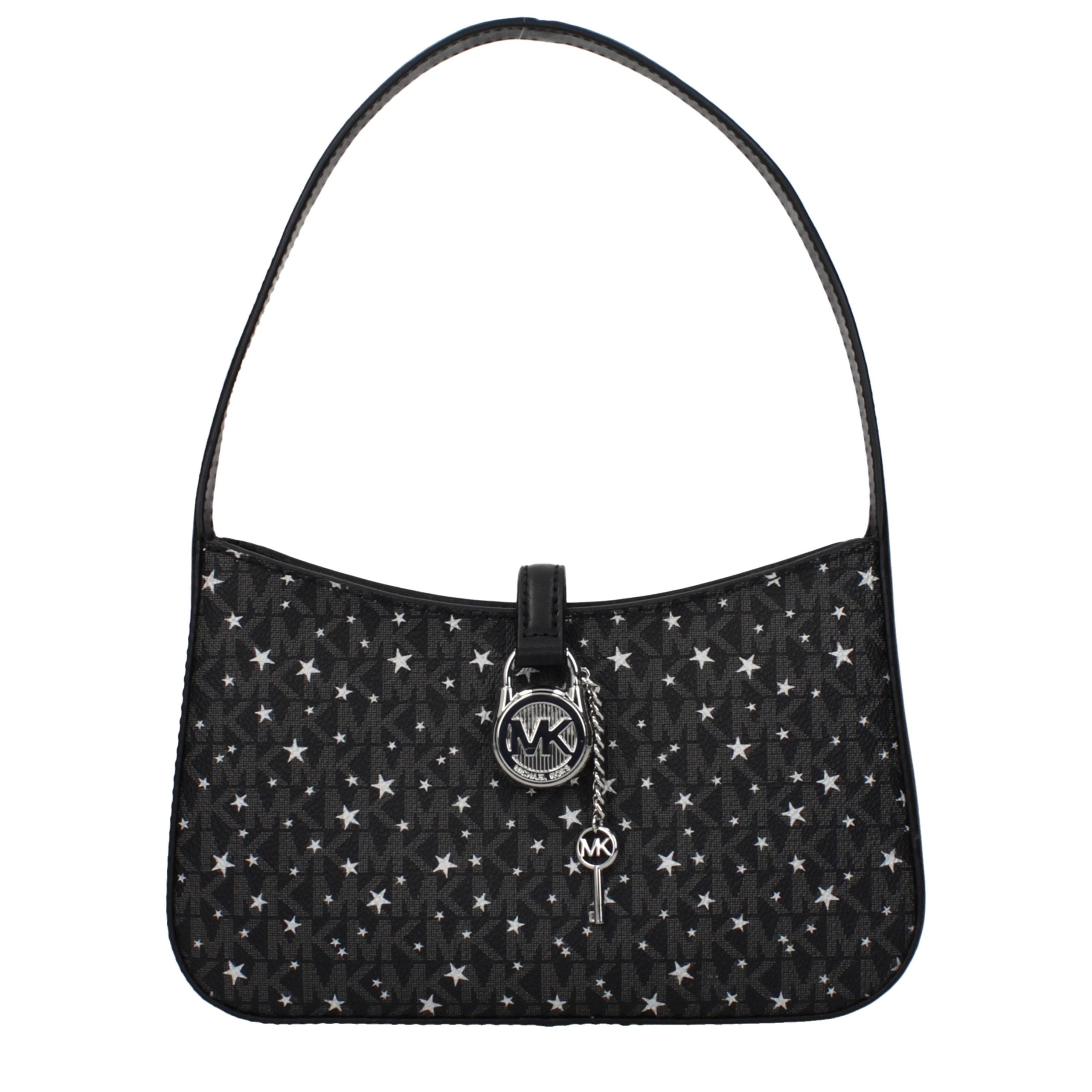 Michael Kors Black Fabric Handbag - Luxury Boutique Co