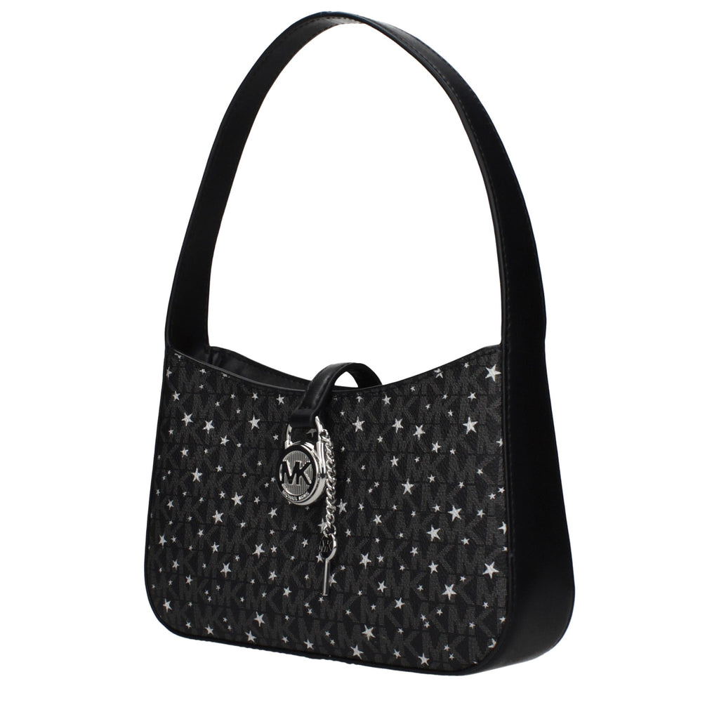 Michael Kors Black Fabric Handbag - Luxury Boutique Co