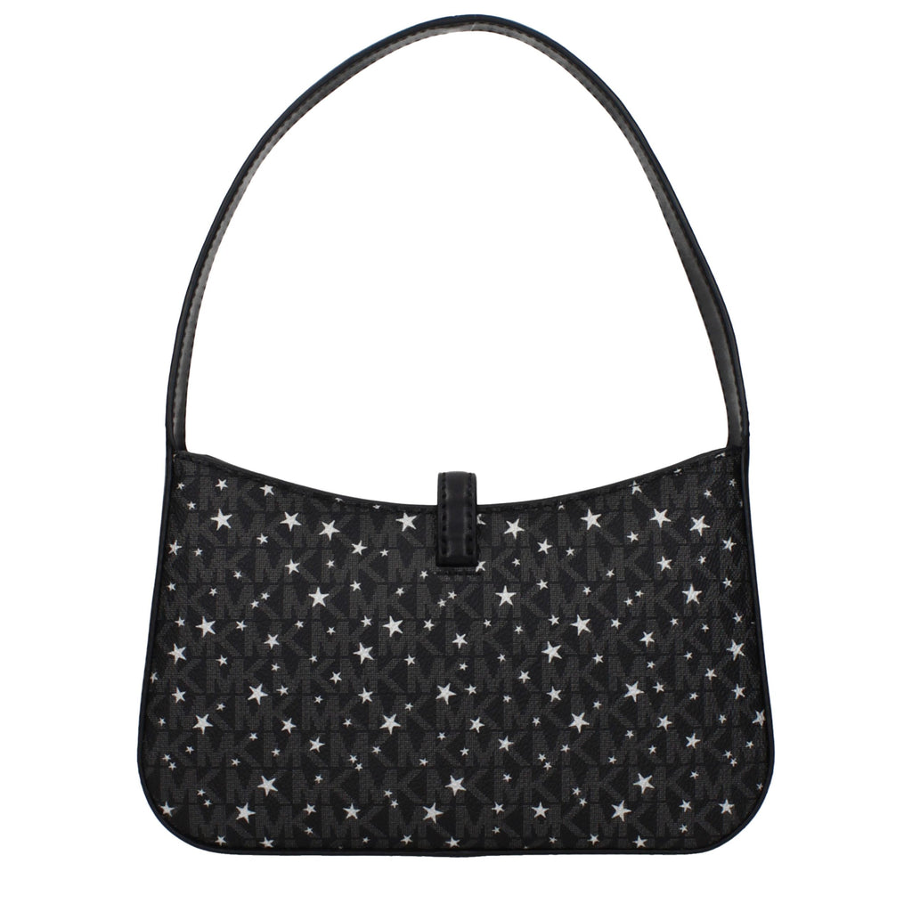 Michael Kors Black Fabric Handbag - Luxury Boutique Co