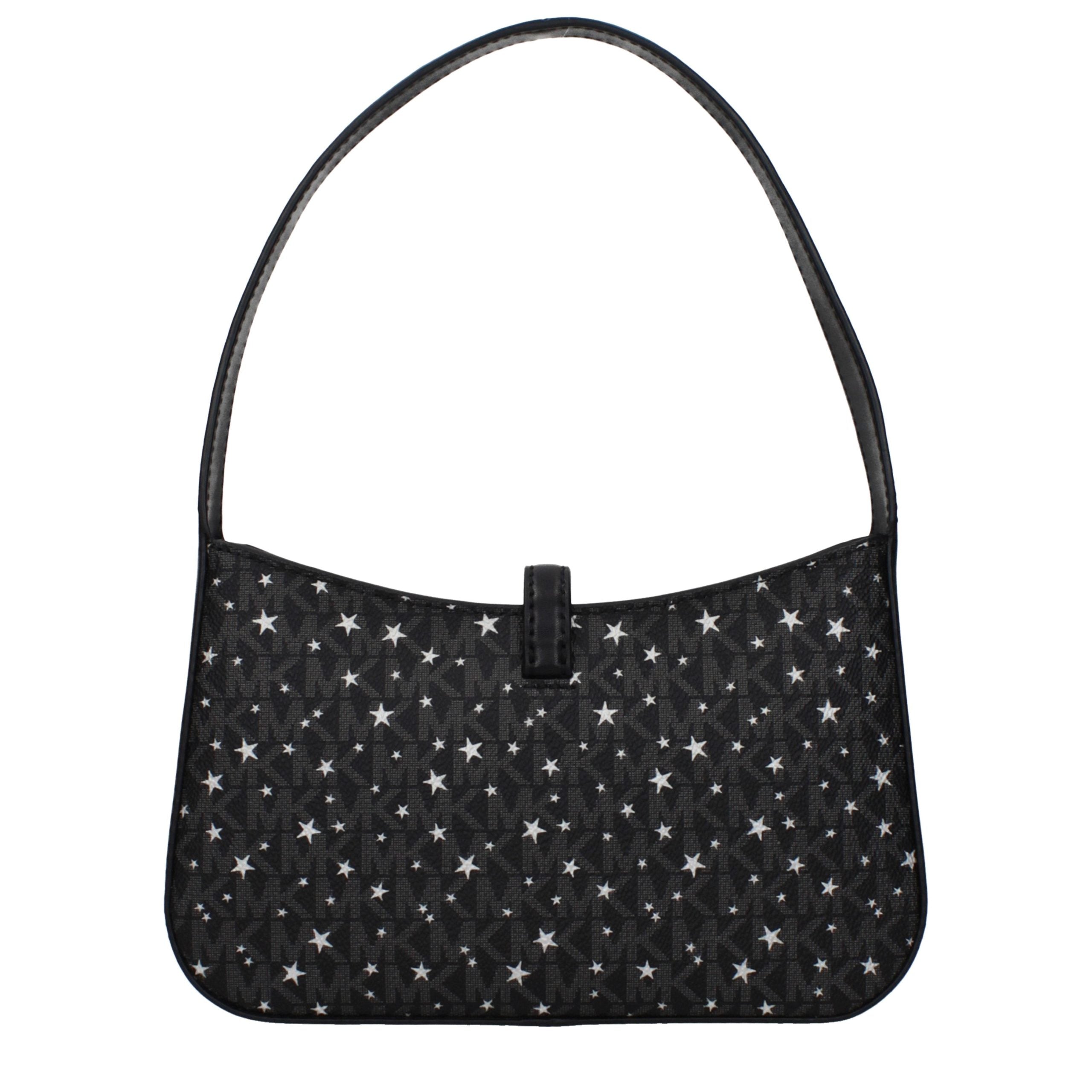Michael Kors Black Fabric Handbag - Luxury Boutique Co