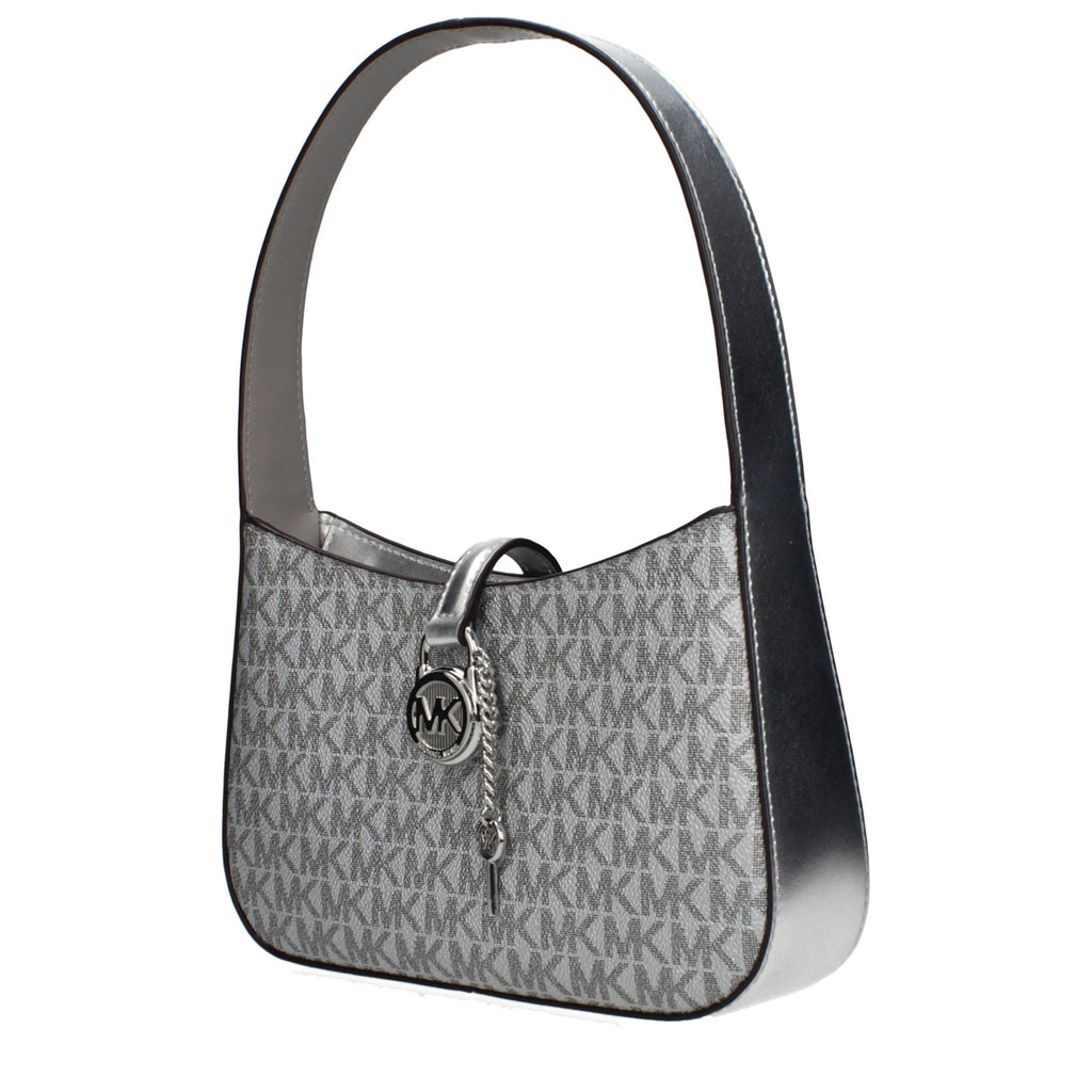 Michael Kors Gray Fabric Handbag - Luxury Boutique Co