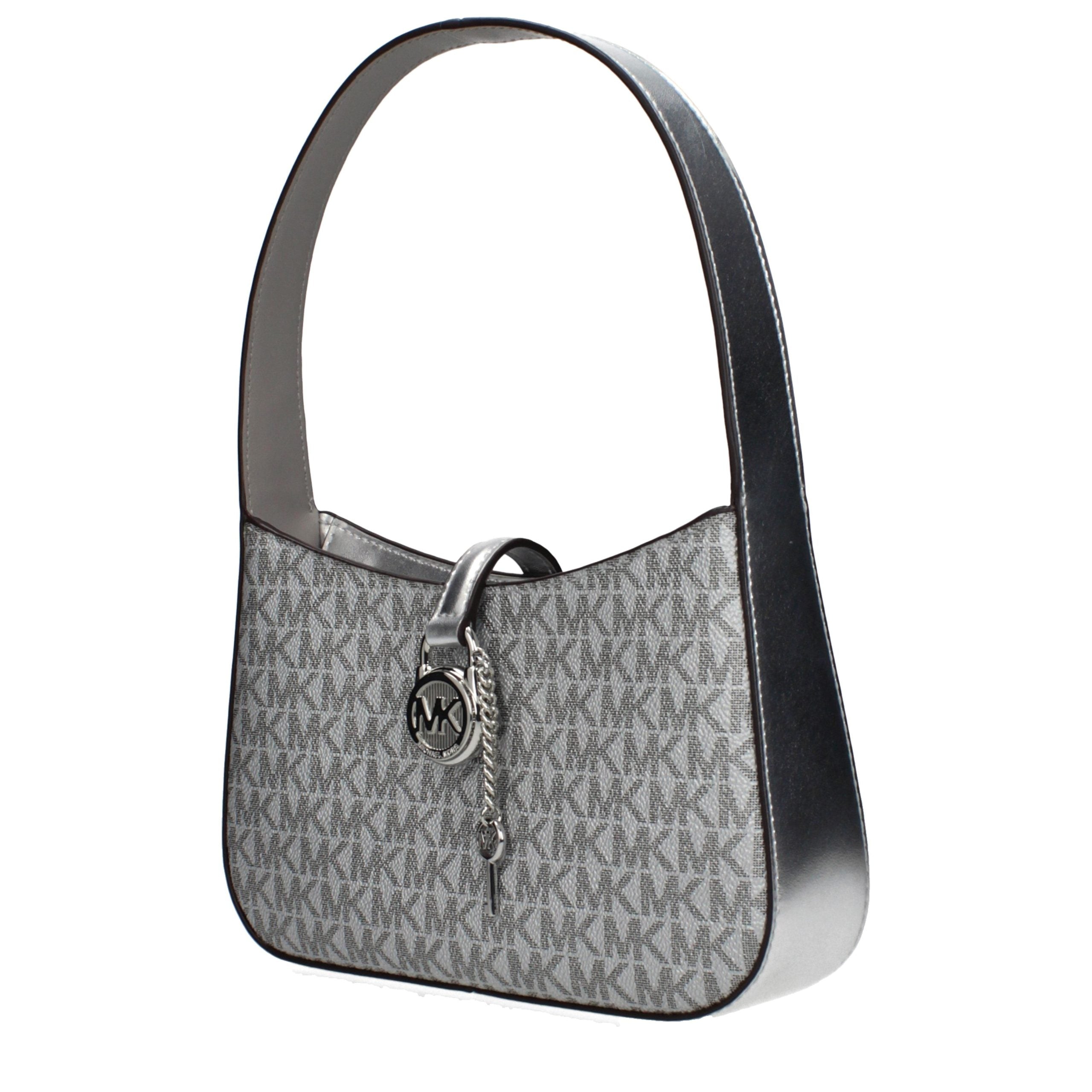 Michael Kors Gray Fabric Handbag - Luxury Boutique Co