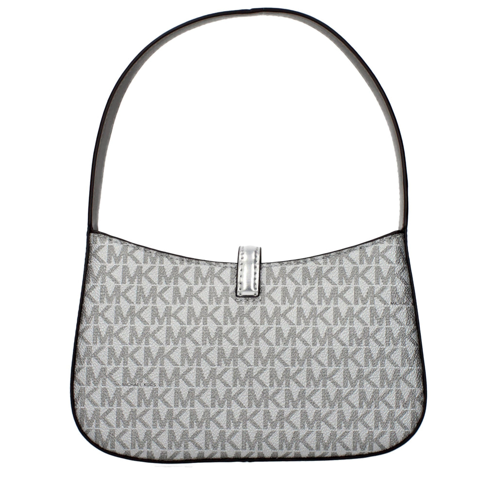 Michael Kors Gray Fabric Handbag - Luxury Boutique Co