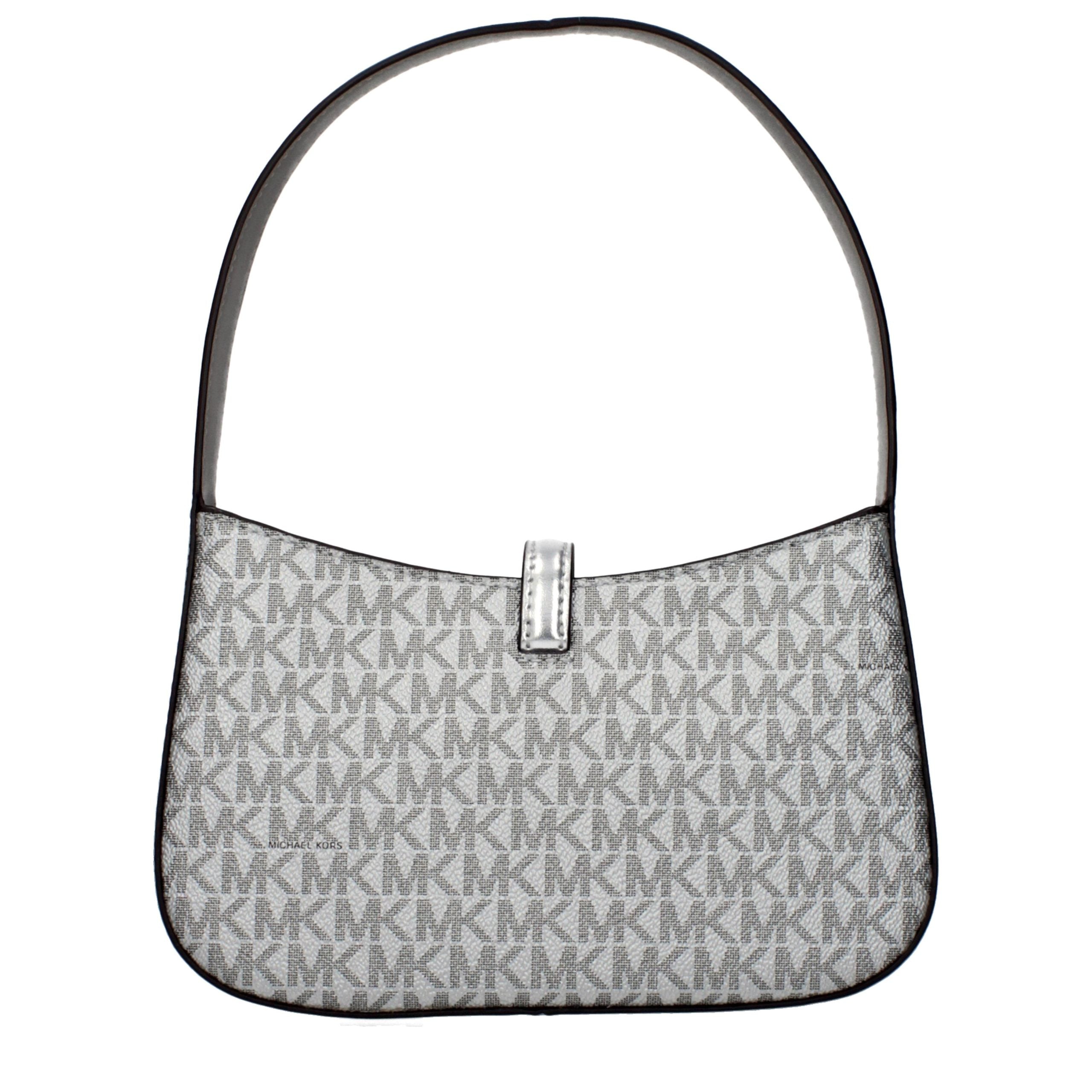 Michael Kors Gray Fabric Handbag - Luxury Boutique Co