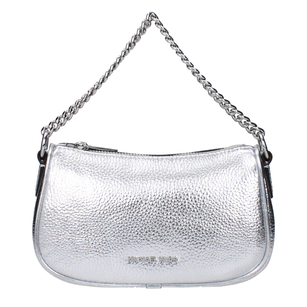 Michael Kors Gray Leather Handbag - Luxury Boutique Co